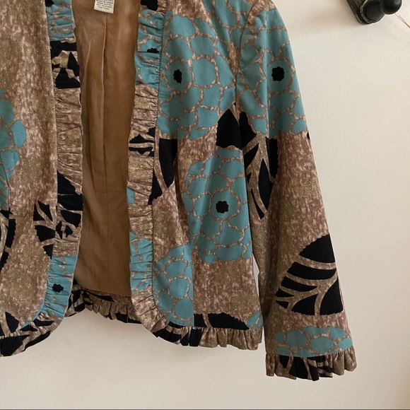 Odille for Anthropologie cropped corduroy Blazer - Picture 12 of 14